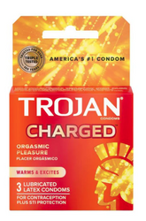 TROJAN CHARGED 3CT NO RETURN / NO EXCHANGE